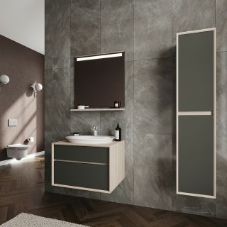 Раковина Serel Hera HR34TXS110H для установки в столешницу 60см белый